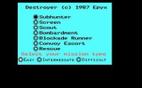 Cкриншот Destroyer (1986), изображение № 754554 - RAWG