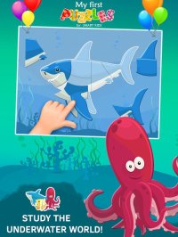 Cкриншот Animated Fish Jigsaw Puzzles for Kids and Toddlers, изображение № 964656 - RAWG