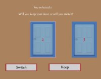 Cкриншот Monty Hall Problem Sandbox (the three doors), изображение № 1259706 - RAWG