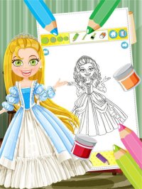 Cкриншот Princess Colorbook Educational Coloring Game for Kids Girls, изображение № 1632918 - RAWG