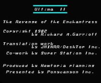 Cкриншот Ultima II: The Revenge of the Enchantress, изображение № 745832 - RAWG