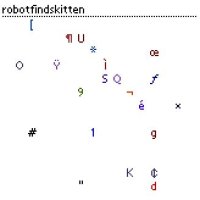 Cкриншот robotfindskitten, изображение № 757015 - RAWG