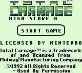 Cкриншот Total Carnage (1992), изображение № 746689 - RAWG