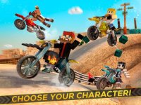 Cкриншот Cubikes | Desert Dirt Bikes Racing & Crafting Game For Free, изображение № 872032 - RAWG