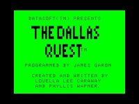 Cкриншот Dallas Quest, изображение № 754482 - RAWG