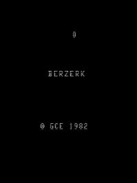 Cкриншот Berzerk, изображение № 725764 - RAWG