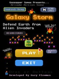 Cкриншот Galaxy Storm - Galaxia Invader (Space Shooter), изображение № 1410498 - RAWG