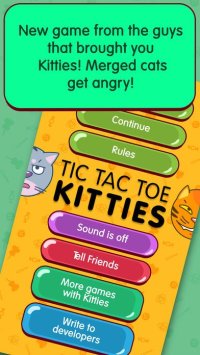 Cкриншот Tic Tac Toe 2 player games with Sly Kitties!, изображение № 947184 - RAWG