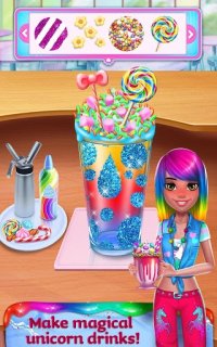 Cкриншот Unicorn Food - Rainbow Glitter Food & Fashion, изображение № 1361839 - RAWG