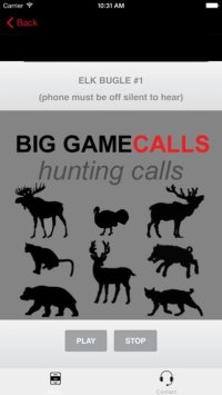 Cкриншот Big Game Hunting Calls SAMPLER - The Ultimate Hunting Calls App, изображение № 2066494 - RAWG
