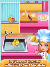 Cкриншот French Fries Food Fest Kids Cooking Game, изображение № 1835174 - RAWG