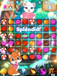 Cкриншот Kitty Crush - puzzle games with cats and candy, изображение № 2184032 - RAWG