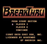 Cкриншот BreakThru (1986), изображение № 734889 - RAWG