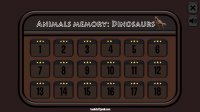 Cкриншот Animals Memory: Dinosaurs, изображение № 713032 - RAWG