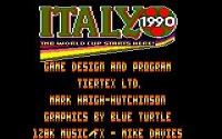 Cкриншот Italy 1990, изображение № 758151 - RAWG
