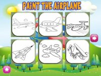 Cкриншот Airplanes and Trains Coloring Book - Art Plane and Friends: FREE App for Children, изображение № 1748342 - RAWG