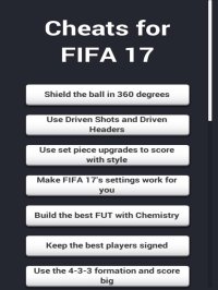 Cкриншот Cheats for FIFA 17, изображение № 2111750 - RAWG