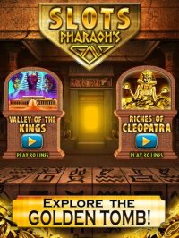 Cкриншот Slots Pharaoh's Gold - All New, VIP Vegas Casino Slot Machine Games, изображение № 887517 - RAWG