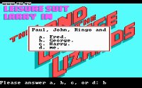 Cкриншот Leisure Suit Larry 1 - In the Land of the Lounge Lizards, изображение № 712687 - RAWG