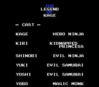 Cкриншот The Legend of Kage (1986), изображение № 736563 - RAWG