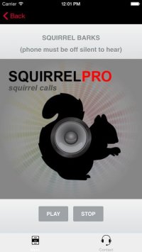 Cкриншот REAL Squirrel Calls and Squirrel Sounds for Squirrel Hunting! - (ad free) BLUETOOTH COMPATIBLE, изображение № 1729401 - RAWG