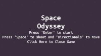 Cкриншот Space Odyssey (itch) (PaoloHitoshi), изображение № 2370868 - RAWG