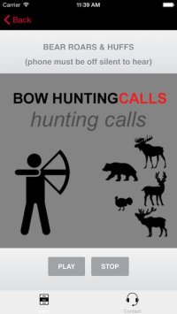 Cкриншот Bow Hunting Calls - BLUETOOTH COMPATIBLE, изображение № 2066428 - RAWG