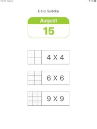 Cкриншот Daily Sudoku - Brain Training, изображение № 2160971 - RAWG