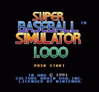 Cкриншот Super Baseball Simulator 1.000, изображение № 762747 - RAWG