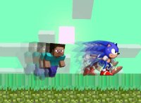 Cкриншот Steve vs Sonic!!!!, изображение № 2991837 - RAWG
