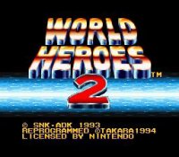 Cкриншот World Heroes 2 (1993), изображение № 763282 - RAWG