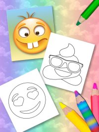 Cкриншот Emoticon Coloring book – color emoticons, изображение № 1777901 - RAWG