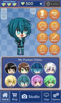 Cкриншот Pocket Chibi - Anime Dress Up, изображение № 1348794 - RAWG