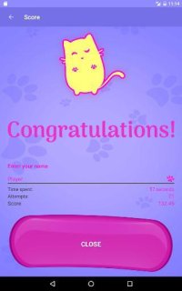 Cкриншот CUTE CATS Memory matching Game, изображение № 1502264 - RAWG