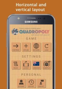 Cкриншот Quadropoly - Best AI Property Trading Board Game, изображение № 2080679 - RAWG