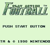 Cкриншот NES Play Action Football, изображение № 737048 - RAWG