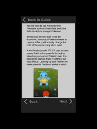 Cкриншот Best Guide for Pokemon Go - Tips and Tricks for beginners, изображение № 2025859 - RAWG