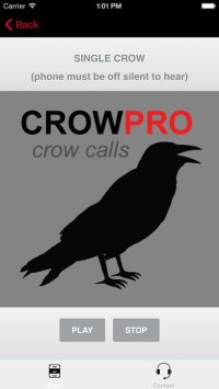 Cкриншот Crow Calls & Crow Sounds for Crow Hunting + BLUETOOTH COMPATIBLE, изображение № 1729349 - RAWG