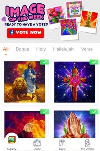 Cкриншот Bible Coloring - Paint by Number, Free Bible Games, изображение № 2075485 - RAWG