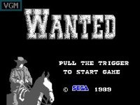 Cкриншот Wanted (1989), изображение № 2149611 - RAWG