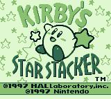 Cкриншот Kirby's Star Stacker (1997), изображение № 746913 - RAWG