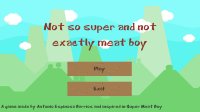 Cкриншот Not so super and not exactly meat boy, изображение № 2583744 - RAWG
