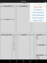 Cкриншот Real Sheet: Pathfinder + Dice Table, изображение № 2133247 - RAWG