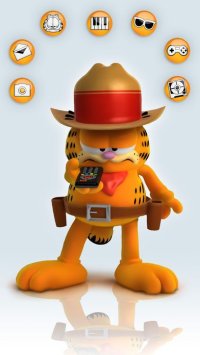 Cкриншот My Talking Garfield, изображение № 963515 - RAWG