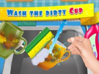 Cкриншот Kids Dish Washing and Cleaning Game - Free Fun Kitchen Games for Girls,Kids and Boys, изображение № 1770103 - RAWG