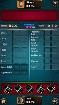 Cкриншот Yatzy - Offline Dice Game, изображение № 1411253 - RAWG