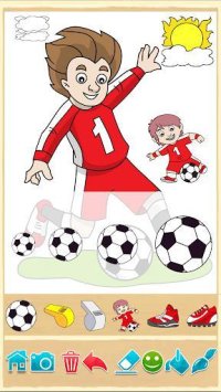 Cкриншот Football coloring book game, изображение № 1555552 - RAWG