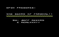 Cкриншот Sword of Fargoal (1982), изображение № 757680 - RAWG