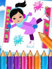 Cкриншот Little Girls Colorbook Drawing to Paint Coloring Game for Kids, изображение № 1632748 - RAWG