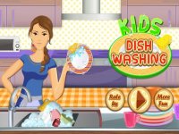 Cкриншот Kids Dish Washing and Cleaning Game - Free Fun Kitchen Games for Girls,Kids and Boys, изображение № 1770101 - RAWG